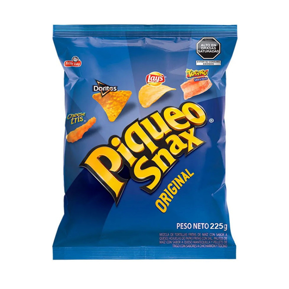 Piqueo snax original 225g..................