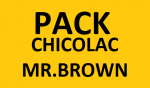 Pack chicolac/mr. brown 45g x1.............
