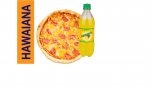Combo pizza hawuaiana+concordia piña 355ml