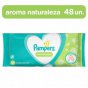 Toallitas humedas pamper aroma naturaleza x48