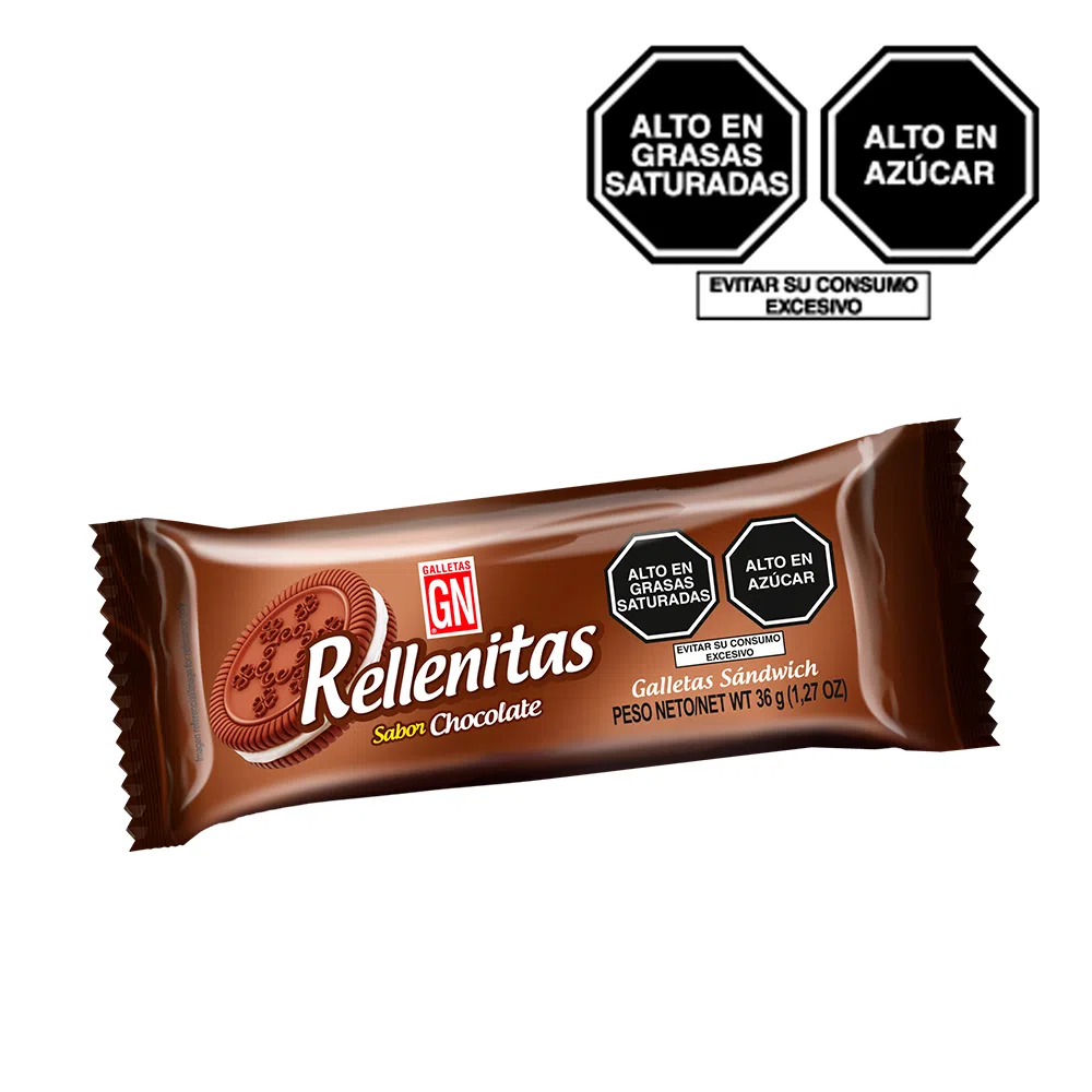 Rellenitas gn chocolate 36g................